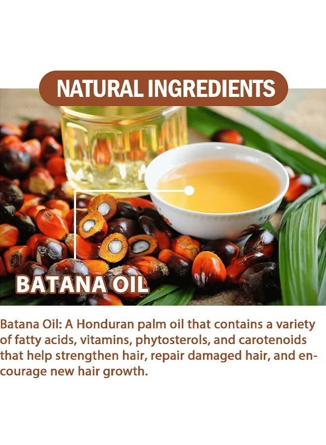 EELHOE Batana Oil For Hair Growth Healthier Thicker Fuller Hair, Batana Oil, Batana Oil For Hair Growth, Batana Oil Organic, Batana Oil Organic For Healthy Hair, Batana Oil Hair Mask, 120ML - Image 3